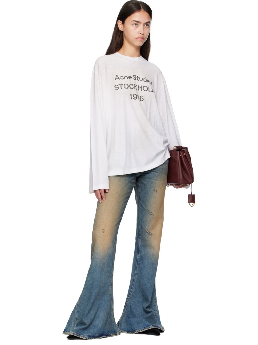 Authentic NWOT Acne Studios 2024 U Rocka. Size 42.